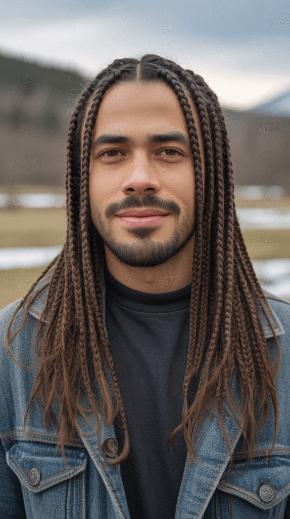 33 Stylish Winter Hair Braids for Men 33 Seasonal Transitional Braids