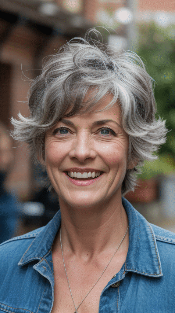 Top 36 Low-Maintenance Haircuts for Women Over 70 15 The Tousled Pixie