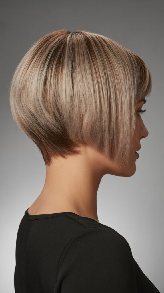 36 Easy-to-Style Bob Hairstyles for Fine Hair 15 Stacked Bob