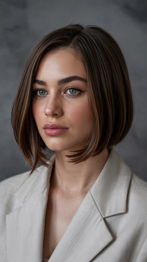 27+ Cute Haircuts for Thin Hair to Add Volume and Style 12 Graduated Bob