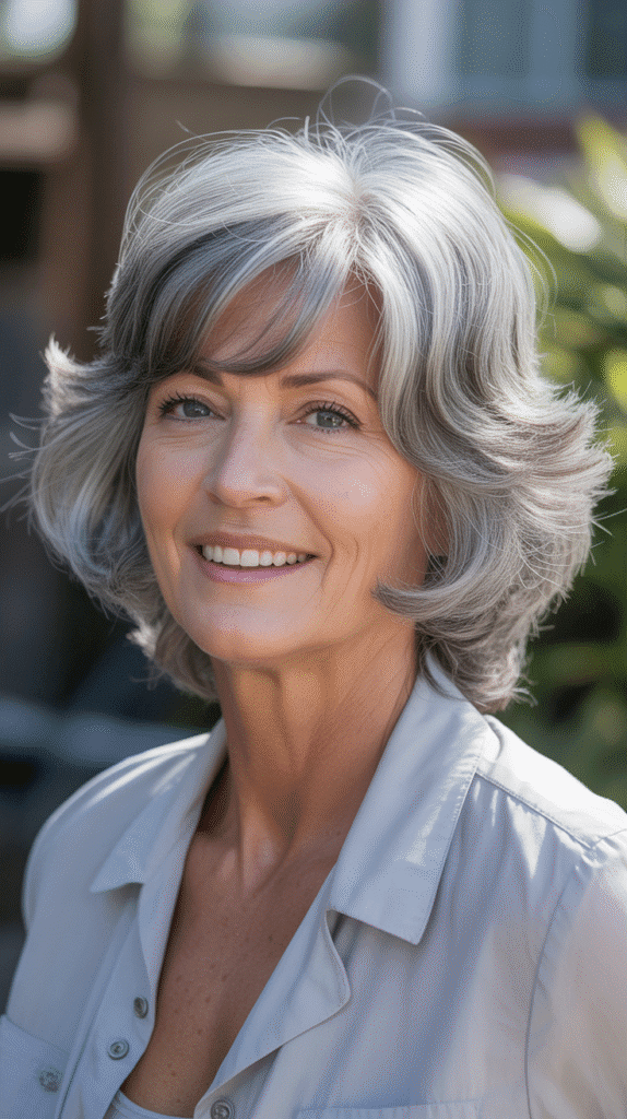 Top 36 Low-Maintenance Haircuts for Women Over 70 24 The Silver Shag