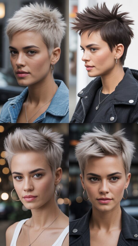 Spiky Pixie Cut