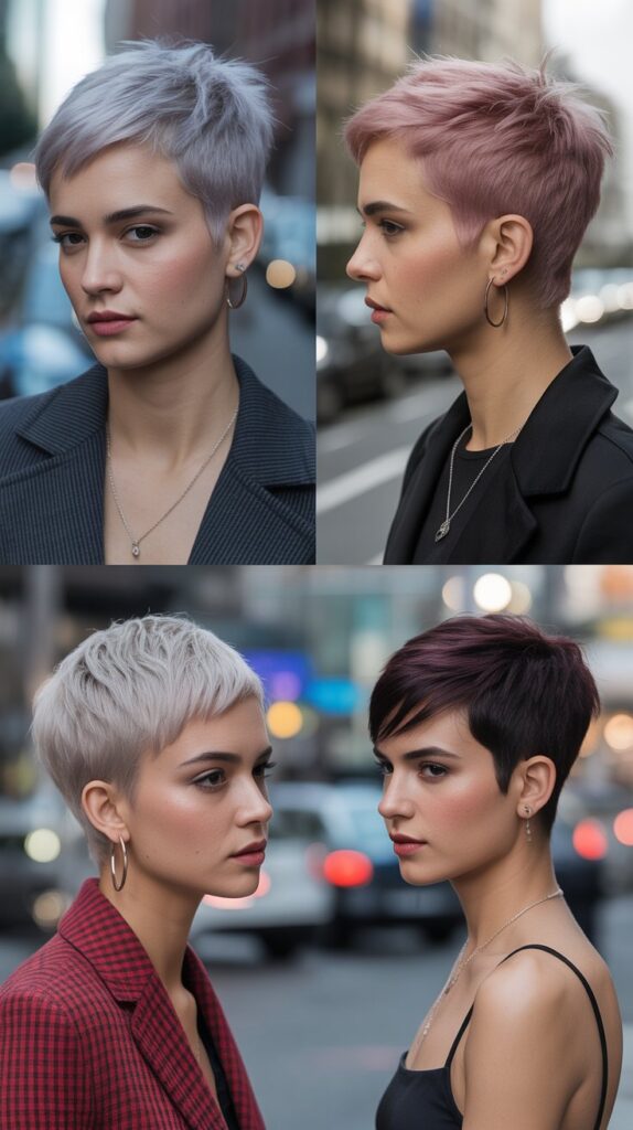  Disconnected Pixie Cut