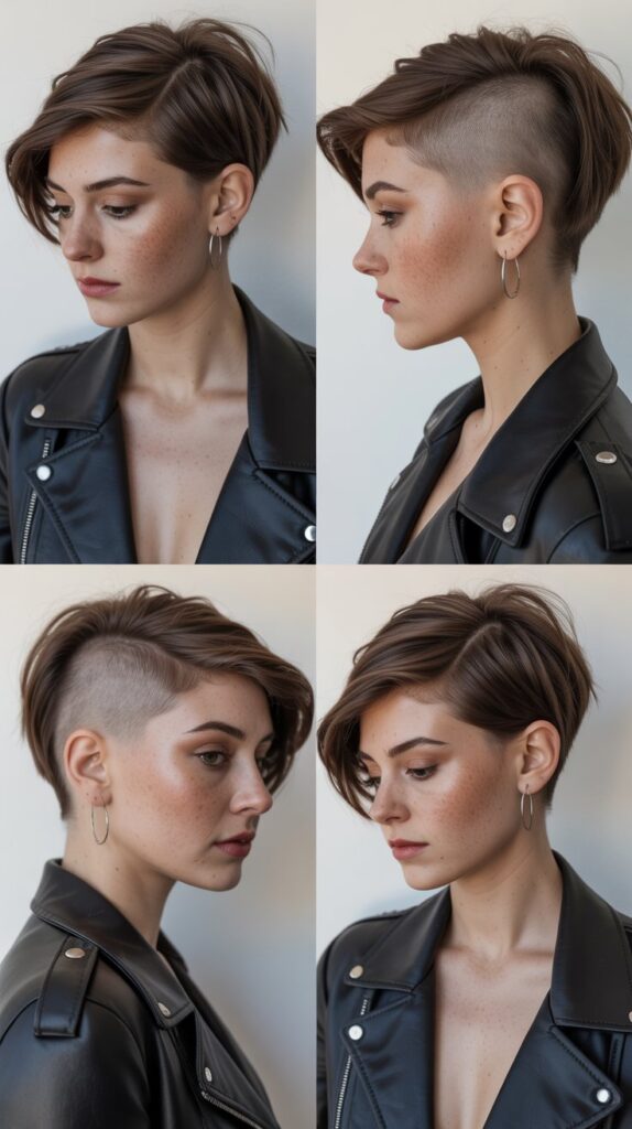  Pixie Cut with Side Shave