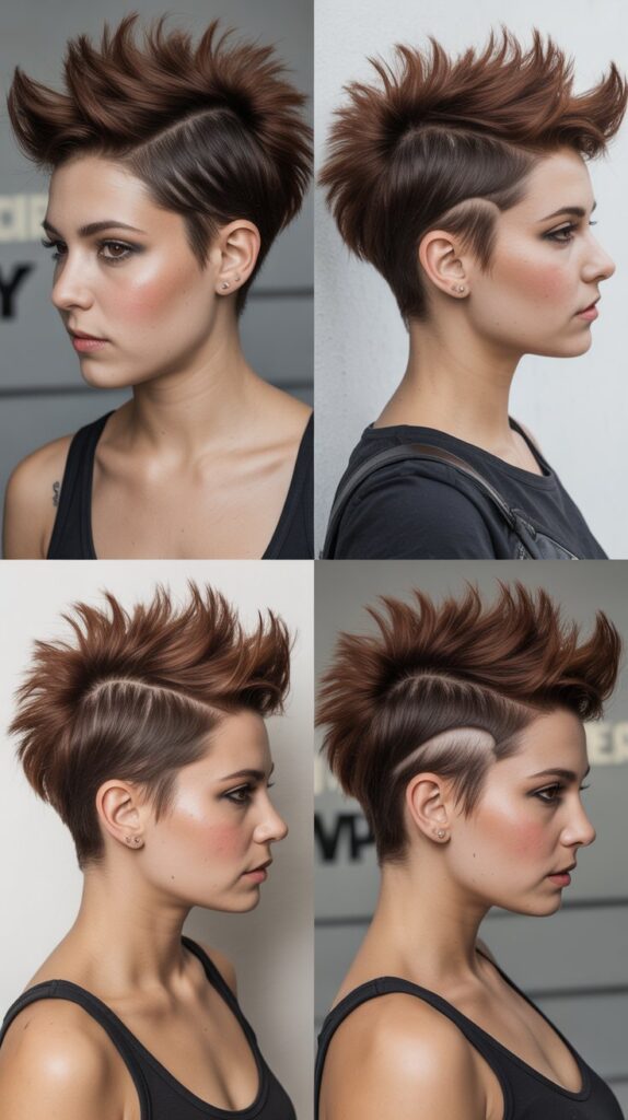 Mohawk Pixie Cut