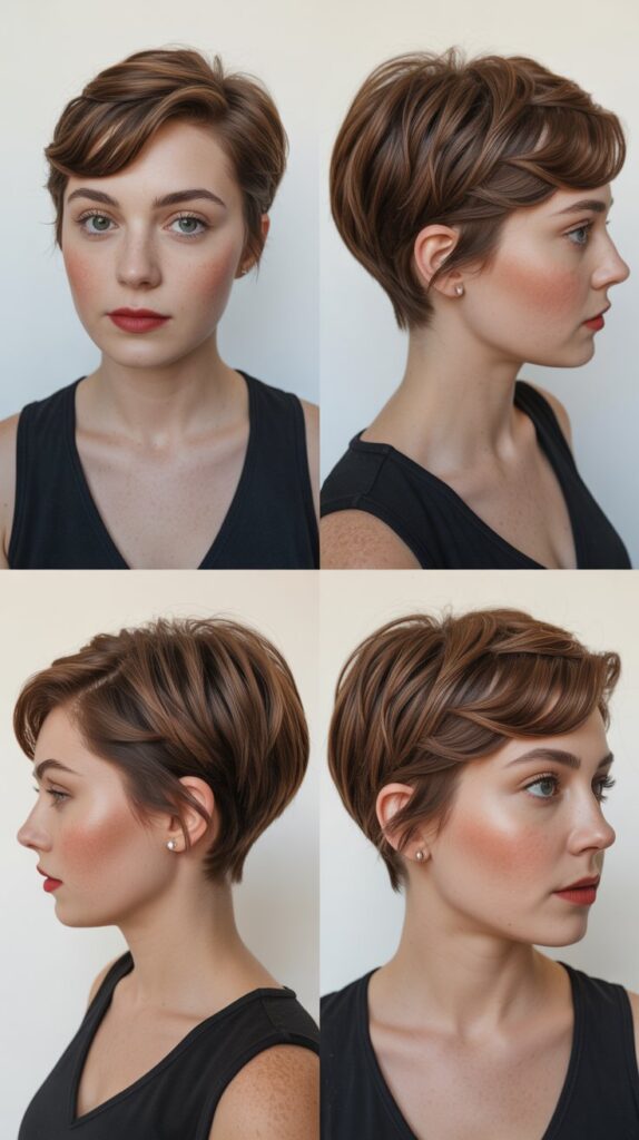 Classic Tapered Pixie Cut