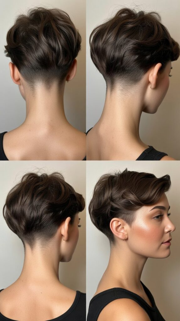  Pixie Cut with Nape Undercut