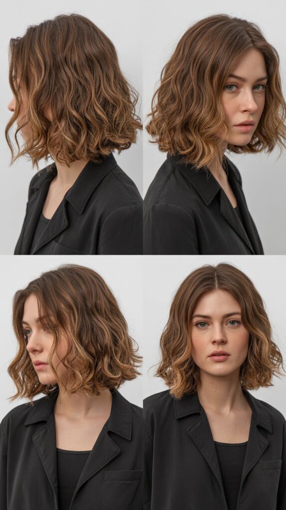 31 Stunning Wavy French Bob Haircuts for an Effortless Glow-Up 31 Wavy Bob with Invisible Layers
