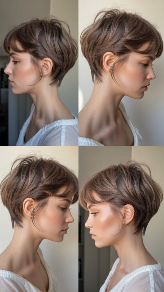 27 Flattering Very Short Pixie Haircuts for Thin Fine Hair 15 . Wispy Pixie with Soft Edges