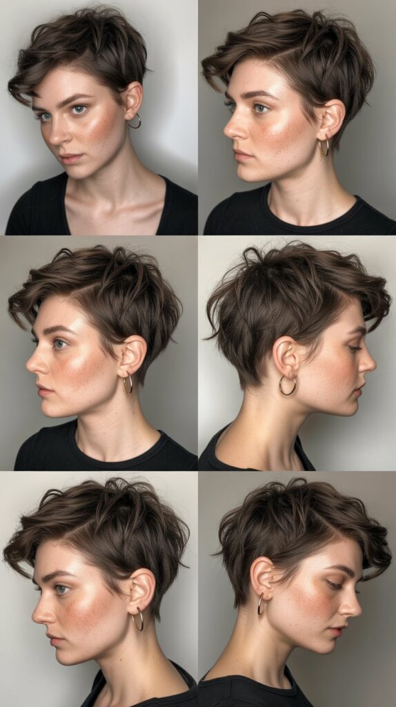 Textured Choppy Pixie