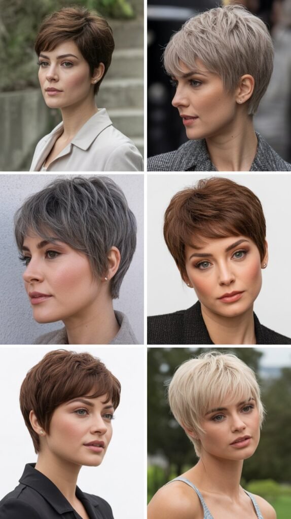 Textured Crop Pixie Wig