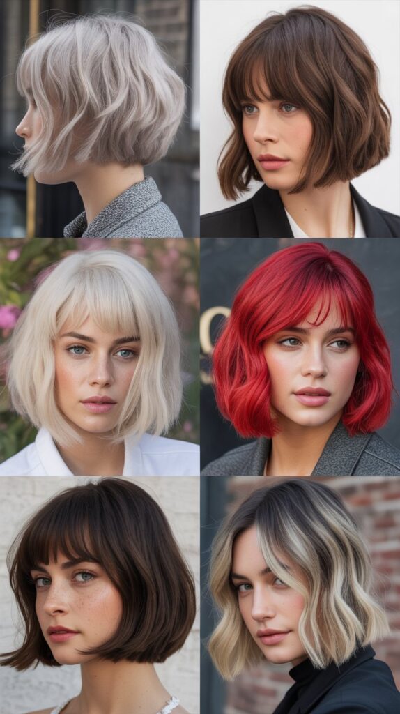Color Ideas to Enhance Your French Bob