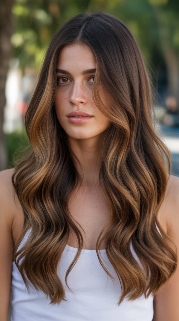 27 Stunning Brunette with Highlights and Lowlights Ideas 25 Tortoiseshell Hair Color Technique