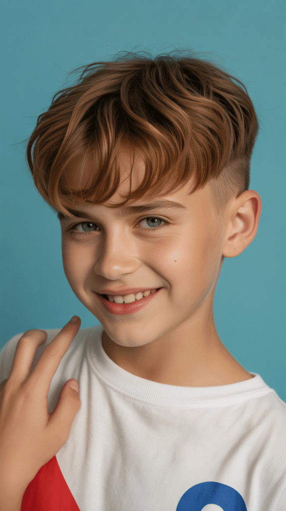 Top 30 Stylish Children Hairstyles for Little Boys That Are Totally Adorable 20 The Mullet