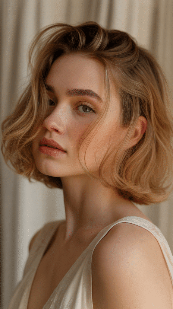 Best 37 Flattering Stacked Inverted Bob Haircuts for Thin Fine Hair 13 Stacked Bob with Curved Layers for Soft Movement