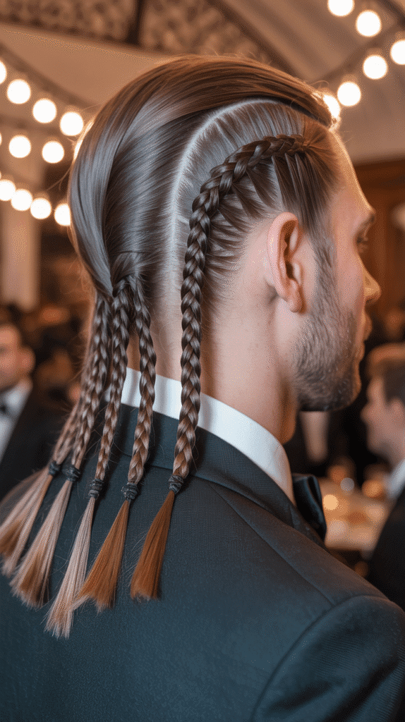 33 Stylish Winter Hair Braids for Men 30 Waterfall Braids