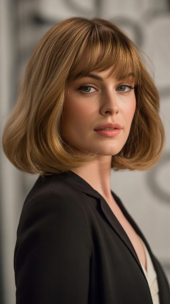 Side-Part Textured Bob