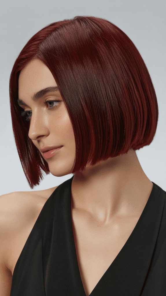 30+ Stunning Burgundy Hair Color Ideas That Will Turn Heads 11 Burgundy Bob