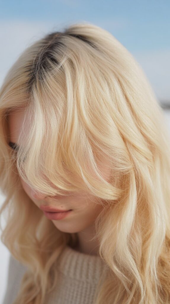 25+ Winter Hair Colors for Blondes: Cool, Chic, and Stunning 6 Vanilla Blonde