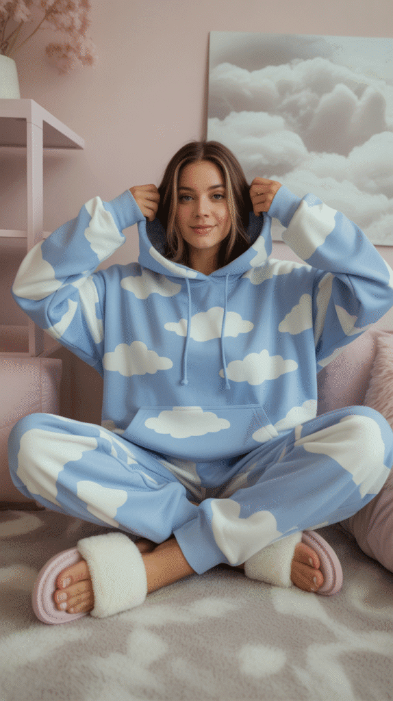 36 Cute Self Care Sunday Dress to Impress No-VIP Styles 1 Cloud Comfort Aesthetic