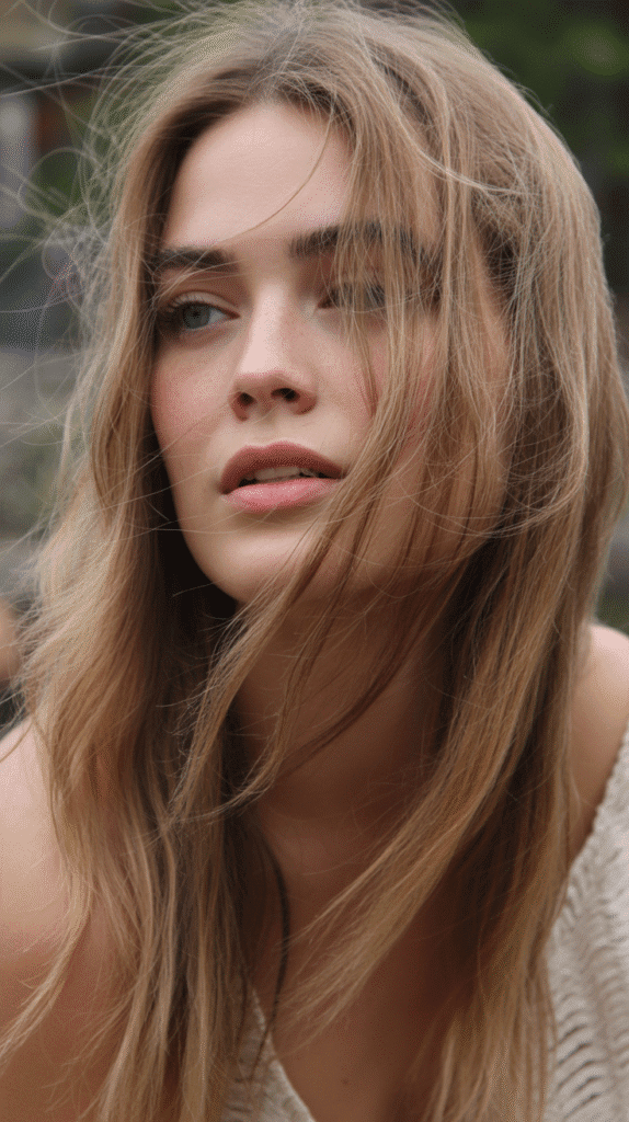 Top 27+ Slimming Hairstyles For Round Faces to Boost Confidence 18 Feathered Layers Around Face