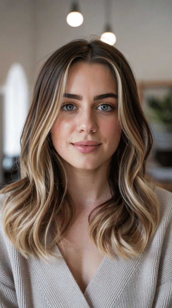 Sombre Blonde Highlights