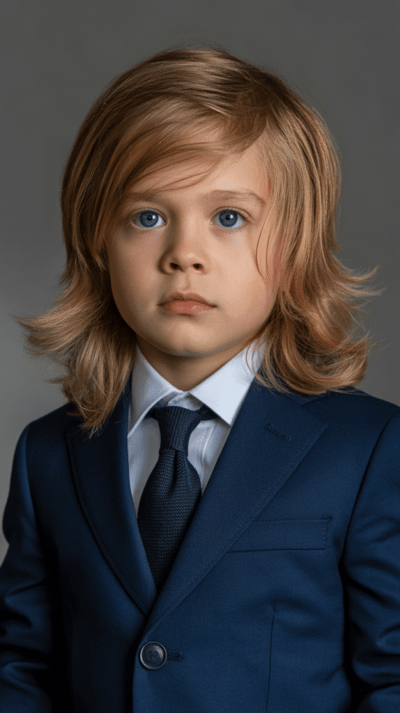 22 Longer Toddler Boy Haircuts for a Stylish Look 22 Graduated Long Layers