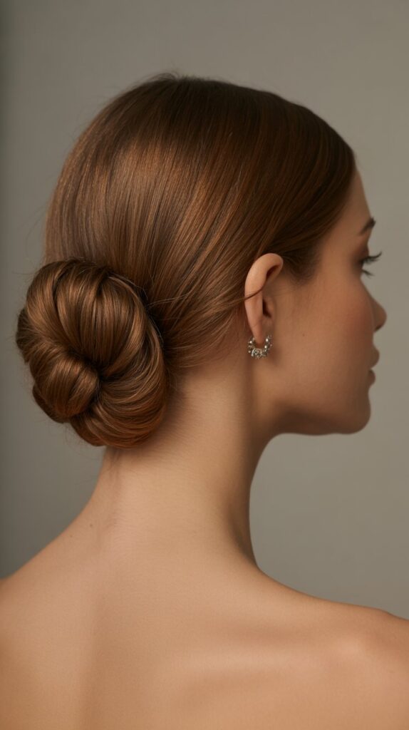 Twisted Low Bun