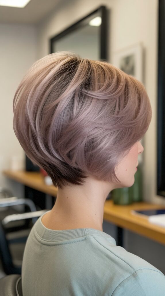 27+ Choppy Bob Haircuts That Will Transform Your Look Instantly 24 Stacked Choppy Bob