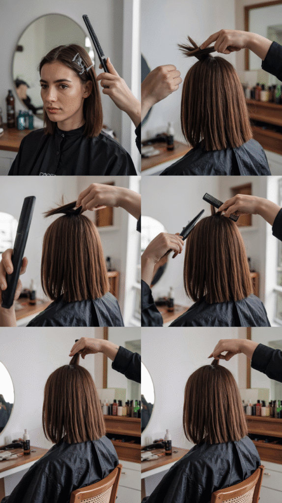 DIY Styling Tutorial for Your Choppy Bob