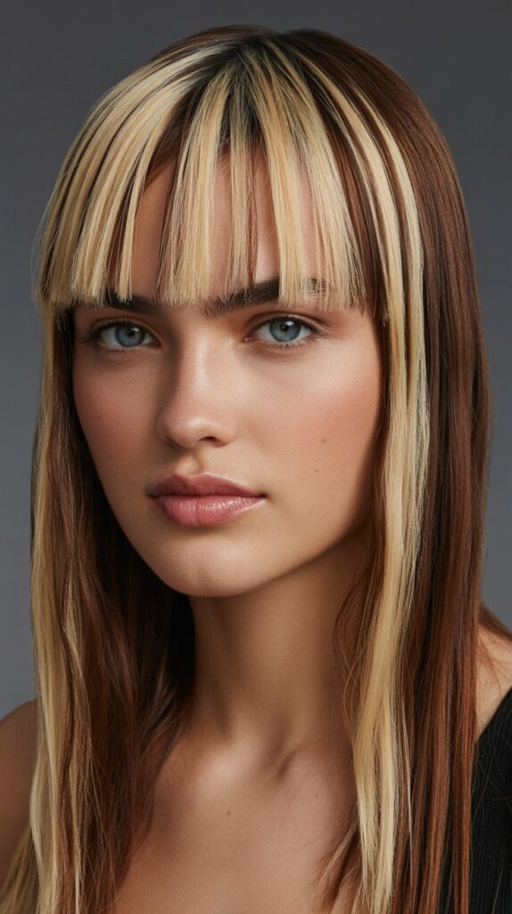 27+ Stunning Blonde Hair Highlights on Brown Hair 4 Chunky Blonde Streaks