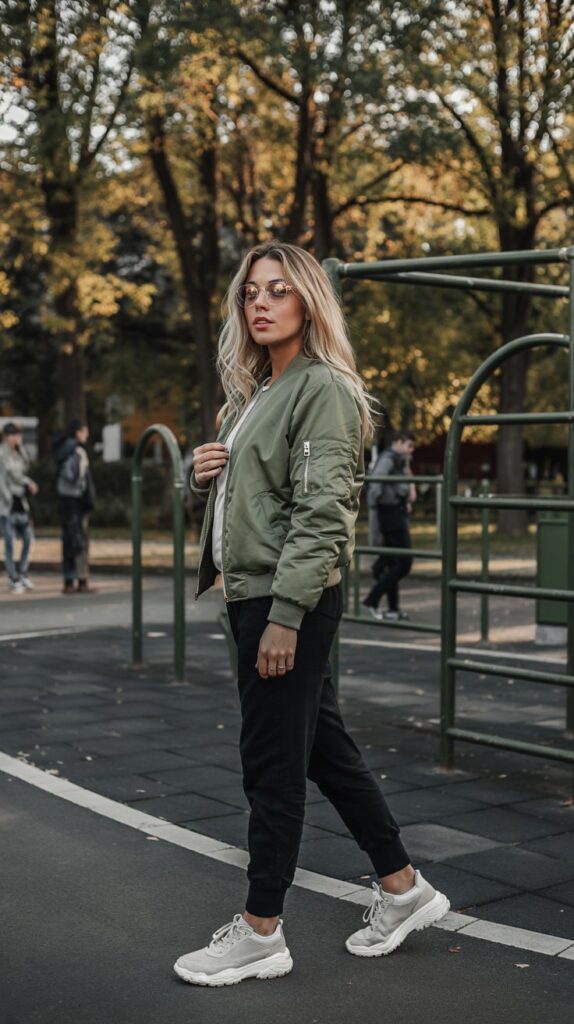 Bomber Jacket and Joggers