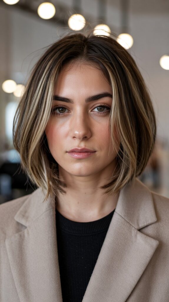 27+ Cute Haircuts for Thin Hair to Add Volume and Style 27 Soft Undercut Bob