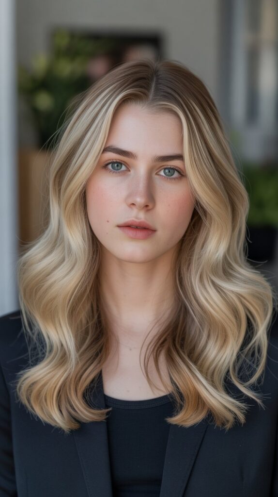 Subtle Blonde Highlights