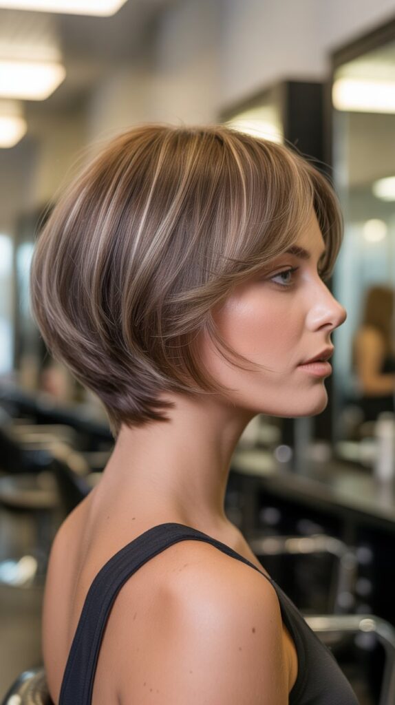 27 Stunning Bob Haircuts for Fine Hair 2025 3 The Stacked Bob