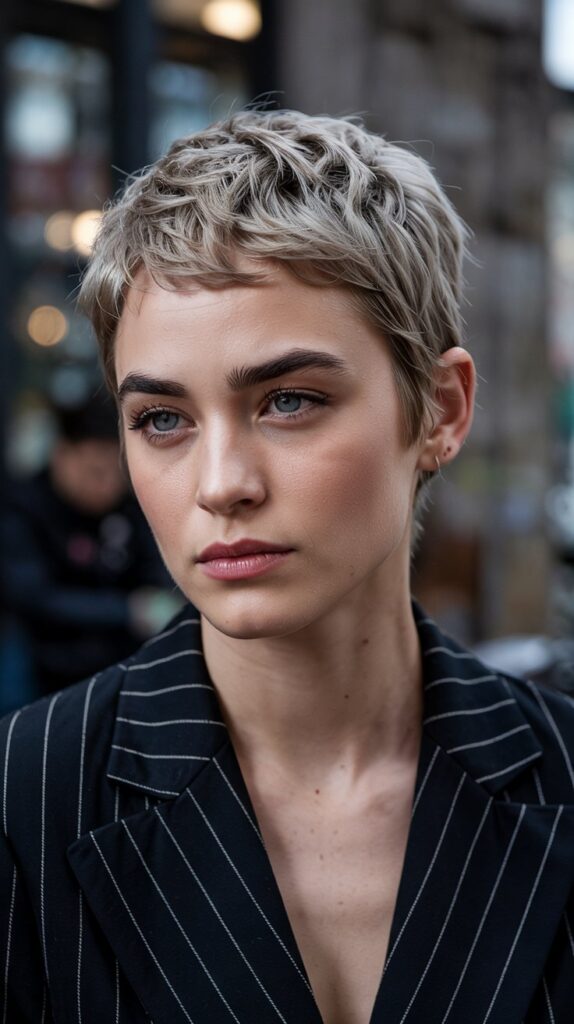 27+ Cute Haircuts for Thin Hair to Add Volume and Style 18 Textured Crop
