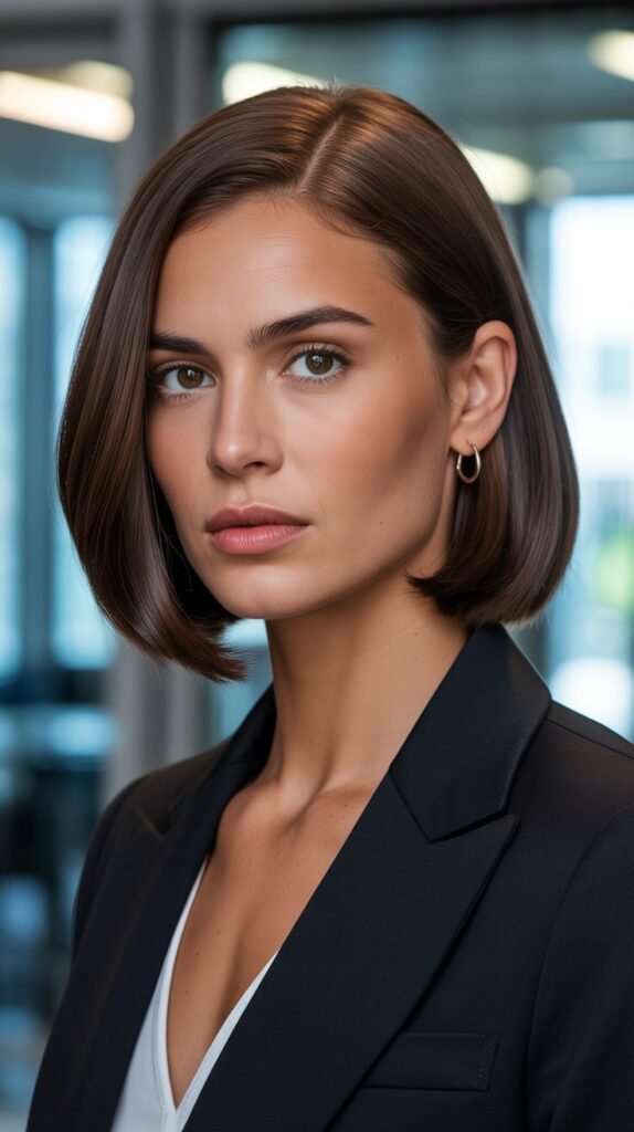  Smooth Side Part Sophistication