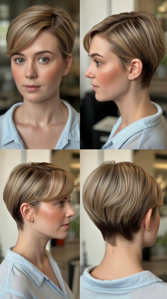 27 Flattering Very Short Pixie Haircuts for Thin Fine Hair 1 . Classic Tapered Pixie Cut