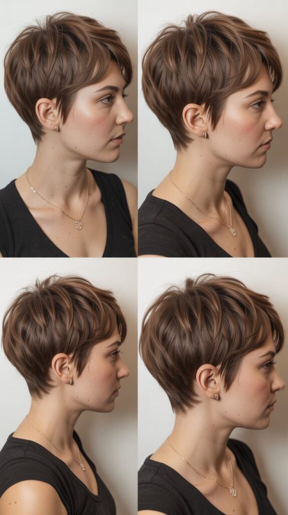27 Flattering Very Short Pixie Haircuts for Thin Fine Hair 5 Layered Crown Pixie