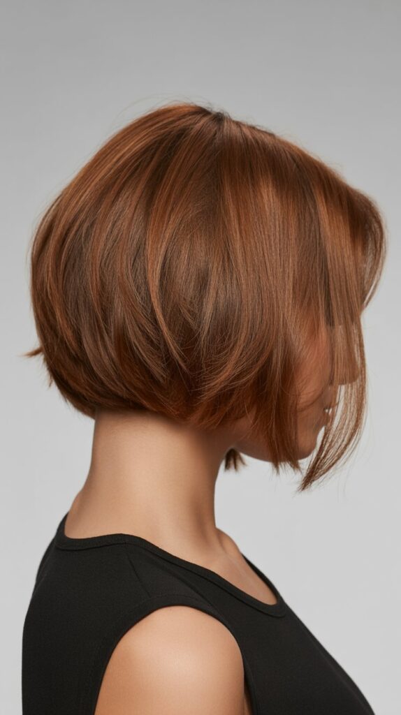 Choppy Bob with Graduated Layers