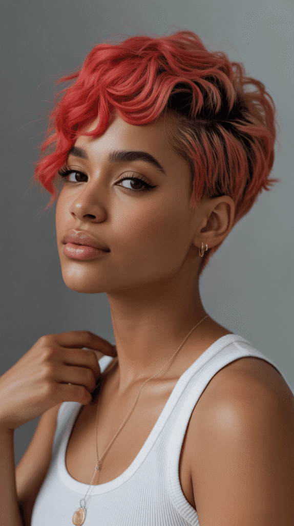 27 Modern Short Haircuts for Black Women You'll Love 18 The Geometric Cut
