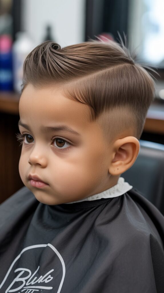 Best 33+ Baby Boys' Haircuts for Straight Fine Hair 22 Brush Up with Fade