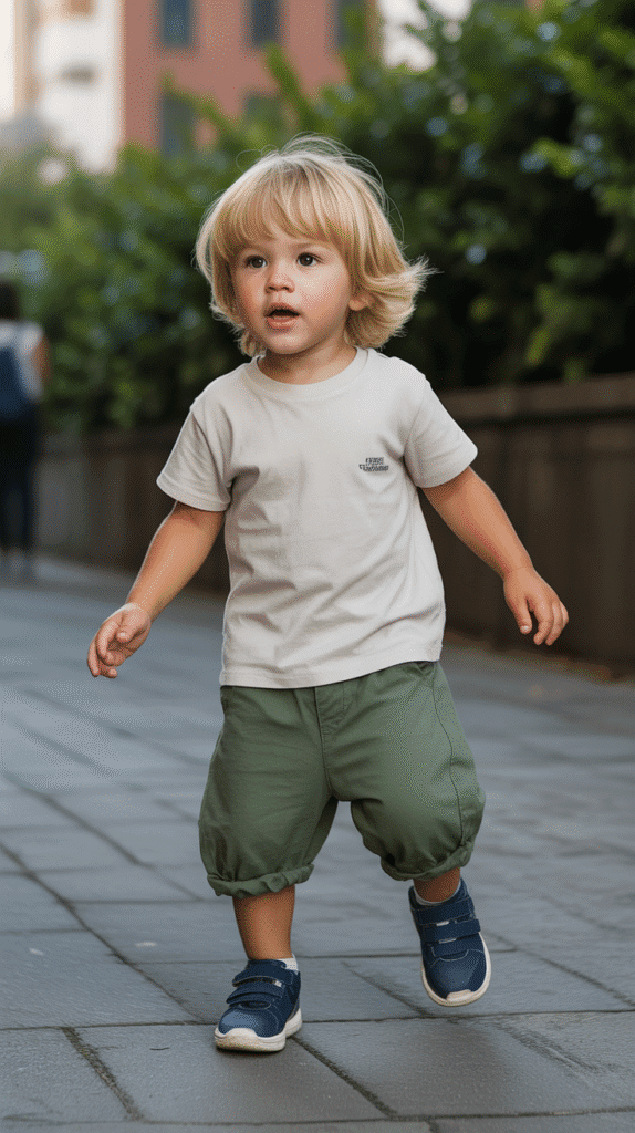 30 Cute Toddler Boy Haircuts Every Parent Will Love 17 The Mullet (Modern Version)