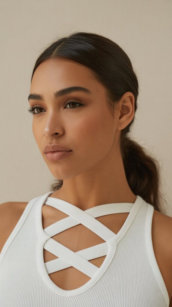 Criss-Cross Ponytail