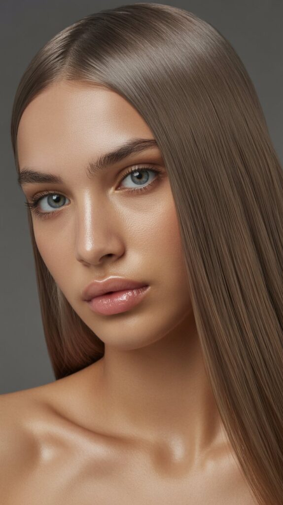 27+ Stunning Light Ash Brown Hair Color Ideas 26 Ash Brown Glass Hair