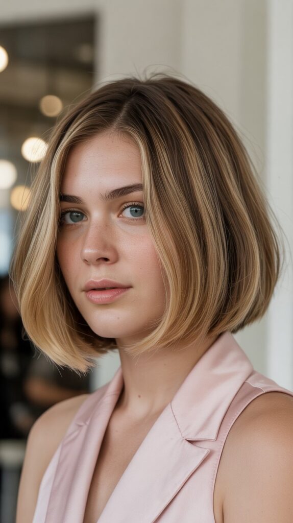 33 Chic Balayage Angled Bob Hairstyles 33 Dimensional Balayage Bob for All Seasons
