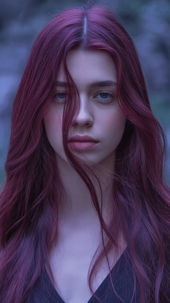 30+ Stunning Burgundy Hair Color Ideas That Will Turn Heads 6 Violet Burgundy