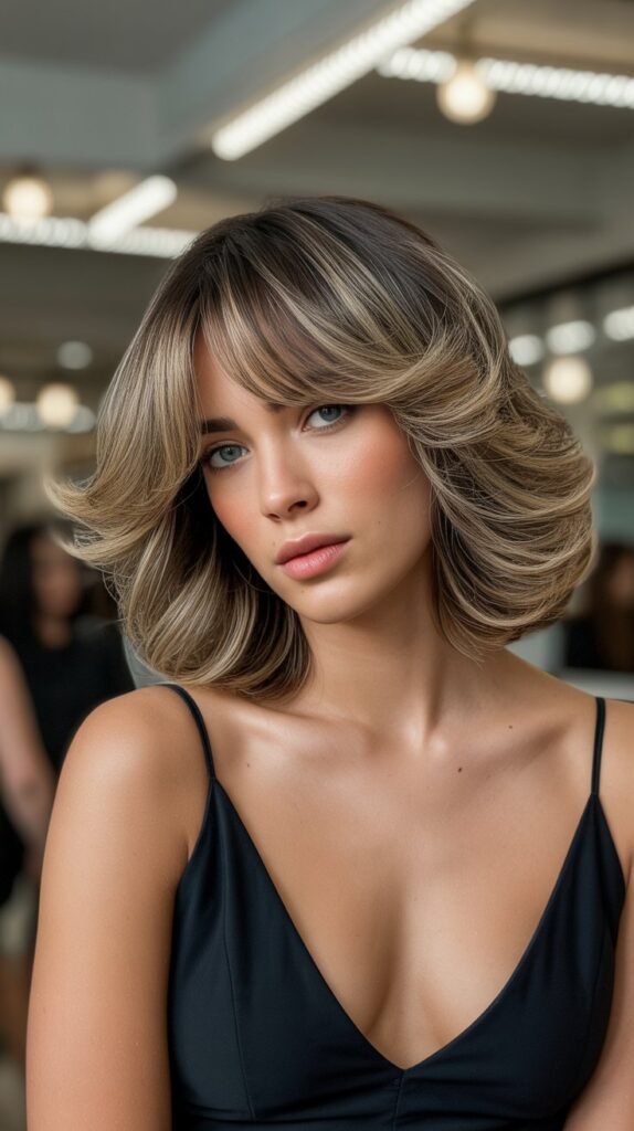 Voluminous Blow-Out Bob