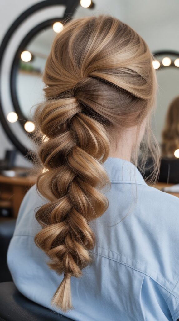Side Pull-Through Braid