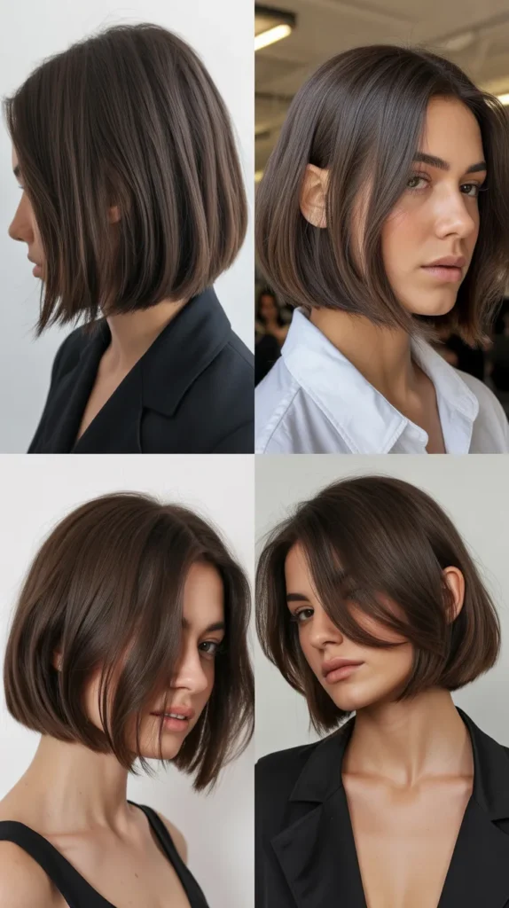 Layered Long Bob with Face-Framing
